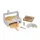  TOOKY TOY Accesorii pentru cuptor pizza din lemn pentru pizzerie