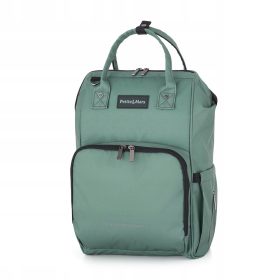    Rucsac mare pentru cărucior Petite&Mars JACK pentru mama și tata Misty Green