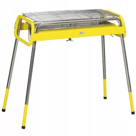    Gratar Turist Rabatabil cu Doua Grile, Placa Gratar, Tava detasabila