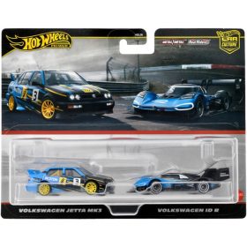    HOT WHEELS PREMIUM CULTURE CAR Pachet de 2 Volkswagen Jetta MK3 /Volkswagen ID R