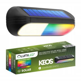  Lampa de fatada Lumiled 0 lm, alimentata cu energie solara