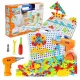  KIT DE CONSTRUCȚIE Șurubelniță Burghiu Șuruburi 3D kit tinker