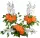 Set de Aranjamente Florale Stabile pentru Monumente Funerare