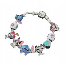    BRATARA MODULAR STICH AXOLOT Lilo & Stitch CU PENDANTO 17 CM