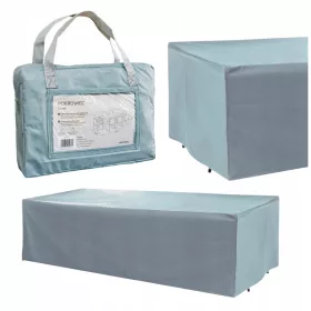   Husă Rezistentă pentru Mobilier de Grădină Cafea 200x160x90 cm