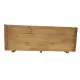  Ghiveci 100 cm x 25 x 38 cm, lemn, nuante de maro si bej