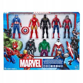    Marvel Avengers Ultimate Protection Set de 8 figurine Hasbro supereroi