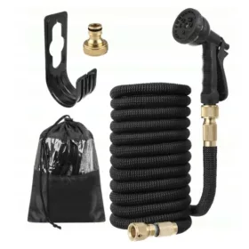    Furtun de grădină flexi PARKSIDE 30 m, cu set complet de conectori