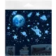  STICKERS FLUORESCENT COSMOS STICKERS AUTOCOLANTE DE PERETE