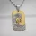  PENDANT AUR TITANIUM DOG TAG WAVE LEMON + LANT SI CUTIE