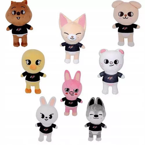 MASCOTA SKZOO - JUCĂRIE DE PELUȘ STRAY KIDS 8 bucăți. - www.
