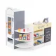  Magazin pentru copii din lemn cu tabla 89 x 57 x 88 cm