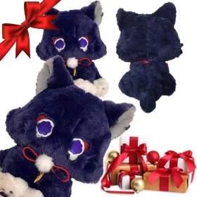    Anime Scaramouche Cat Drăguță Papusa de Plus 22cm Cadou de Ziua Copilului