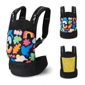    Suport ergonomic pentru un copil de până la 20 kg, glugă HUGGY Kinderkraft