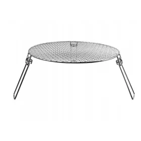 Gratar semineu de gradina Gratar de foc 42 cm otel solid