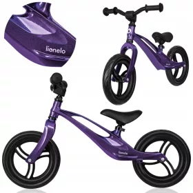    Bicicletă de echilibru, bicicletă de rulare pentru copii, CADRU DE MAGNEZIU, Ușoară, 2 ani, Lionelo Bart