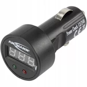  Ansmann 1900-0019 voltmetru auto 24V 12V
