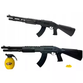    CARABĂ AK 47 CU MINGI DE PLASTIC IMITĂȚI DE PUSCĂ PISTĂ AK47