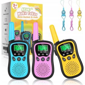  3 x walkie-talkie 8 canale 4km AILUKI HK-188