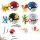  Figurine Pokemon Clip Go PokeBall SET DE 4