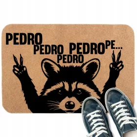    HOUSE NATURAL INTRARE 60X40CM VIRAL TIKTOK RACOON PEDRO PEDRO PATRONES