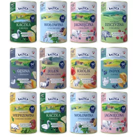  BALTICA Hrana umeda iepure cu morcov 400g