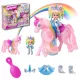  KOOKYLOOS RAINBOW UNICORN PINK HORSE PAPPA IRIS DOLL CADOU