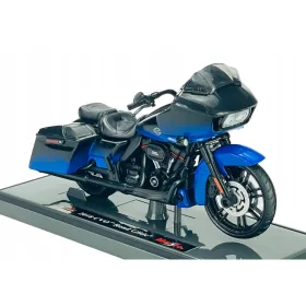    MAISTO 2018 HARLEY-DAVIDSON CVO ROAD GLIDE BLUE 1:18 MOTOCICLETA NOU