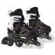  Patine cu rotile reglabile Spokey 38-41 Skate alb-negru