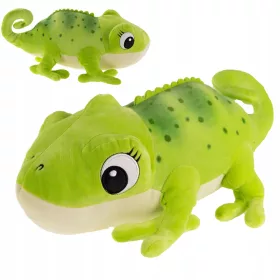    ȘOPĂRLĂ CAMELEONĂ 35cm jucărie animală de pluș CULOARE URSUTUL VERDE