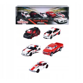    MAJORETTE TOYOTA RACING PACHET CADOU 5-PACHET 1:64 SET NOU DE COLECȚIE