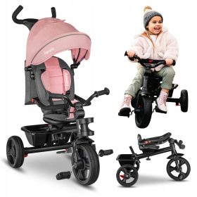    BICICLETA TREI ROTI 2in1, ROTABILA, REGLABILA, CU VIZIERA LIONELO HAARI