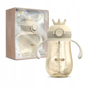  NENO MIO 2 Flacon cremă cu paie pentru copii 280ml 12m+