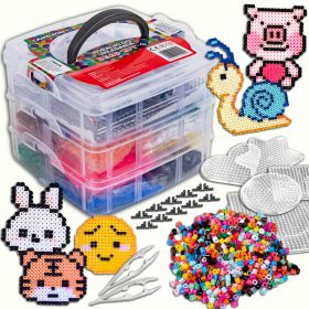    Set de mărgele de călcat mașină de călcat 8000 de bucăți Șabloane de carcase Modele XXL