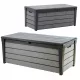  Cutie de gradina din plastic, 455 l, gri