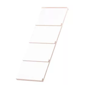  Scaun balansoar tobogan 100 cm MDF alb - Montessori