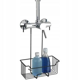  Wenko Caddy 24525100 poliță de duș suspendată, neagră