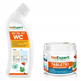    Bacterii pentru FOSĂ SEPTICĂ Tablete pentru TRATARE A APEI UZATE bioExpert pentru UN AN + BIO GEL 2in1