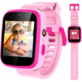    Ceas inteligent multifunctional pentru fete intre 3-10 ani cu camera si muzica