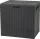  Cutie de gradina din plastic, 113 l, gri