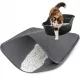  Covoraș inversat în fața cutiei de gunoi 75 cm x 55 cm x 2 cm