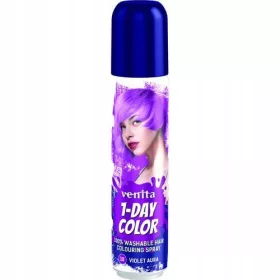 Venita 1-Day Color Purple Aura spray de păr colorant 50 ml
