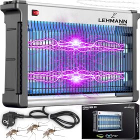    LAMPĂ INSECTICIDĂ PENTRU ȚÂNȚI, MUSTE, INSECTE 150m2 PRO