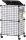  Cos de rufe Snughome 72l negru
