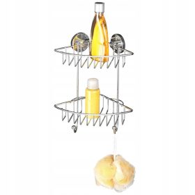  Wenko Bari Vacuum Loc etajera baie coltar 2088100 crom