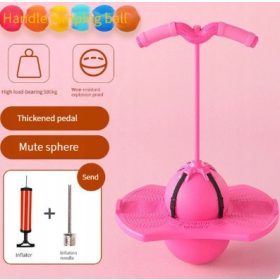    Tabla pentru echilibrarea unei mingi de saritura, broasca roz