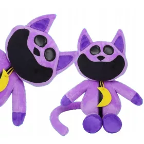    JUCĂRIE DE PLUȘ MARE ZÂMBĂTORĂ 60 CM XXL JUCĂRIE DE PELUȘ MASCOTA PISICĂ POP POP POP