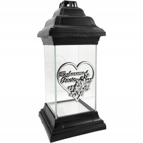    O lumânare de capelă pentru mama de Ziua Mamei, un felinar cu inimă pentru mama mea dragă