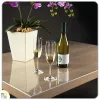 Suport protector transparent pentru masă 80 × 80 cm, 2 mm