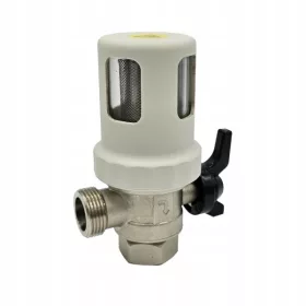    FILTRU MAGNETIC SEPARATOR DE PURZIUNE 3/4 INCH DN20 cu VALVĂ DE UNG